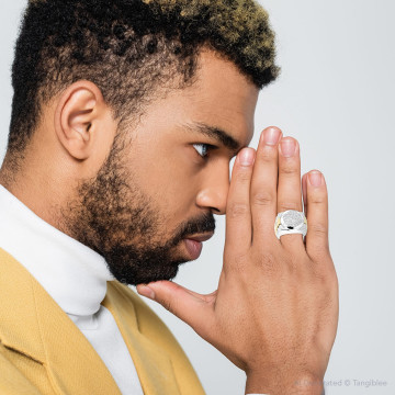 Men's Diamond Ring | 14K Gold | SI | 2.04ct