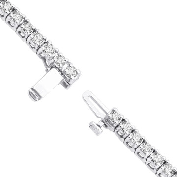 Women's 14K Gold Lab-Grown Diamond Tennis Bracelet | 2ct