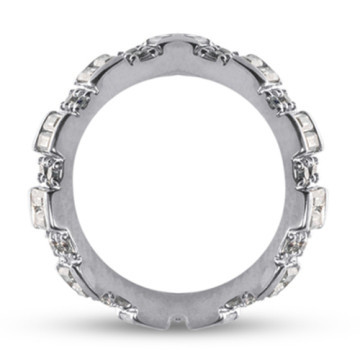 Men's and Women's Diamond Eternity Ring | 14K Gold | SI | 1.65ct