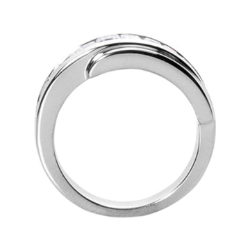 14K Gold Natural or Lab-Grown Diamond Wedding Ring for Men 1.42ct