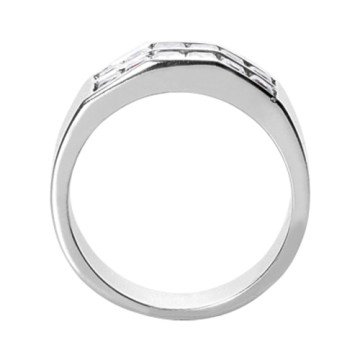 14K Gold Natural or Lab-Grown Diamond Wedding Ring for Men 2.04ct