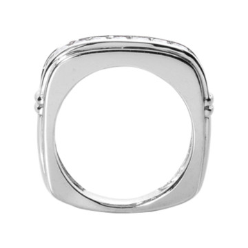 Men's 14K Gold Diamond Wedding Ring | Channel Set | 1.54ct