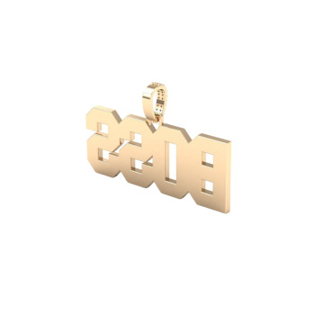 Men's Diamond Pendant | SI | 14K Gold | 2.46ct