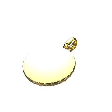 Men's Diamond Pendant | SI | 14K Gold | 1.88ct
