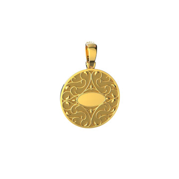 Men's Diamond Pendant | SI | 14K Gold | 2.37ct