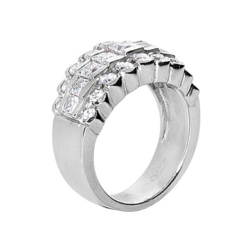 Women's Diamond Bezel Ring | 14K Gold | SI | 2.02ct