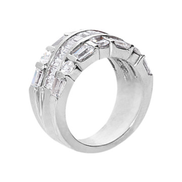 14K Gold Natural or Lab-Grown Diamond Ring for Women 3.58ct