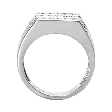 Men's 14K Gold Diamond Ring | Channel Set | 1.2ct