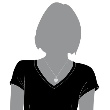 Women's Diamond Heart Pendant | 14K Gold | 2ct