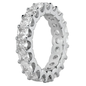 Men's and Women's Diamond Eternity Ring | 14K Gold | SI | 5.4ct