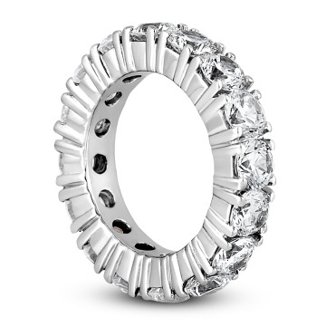 Men's and Women's Diamond Eternity Ring | 14K Gold | SI | 5.6ct
