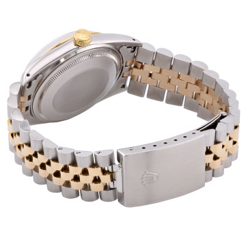 Gold/Stainless Steel Women's Rolex Watch | Datejust | 36 mm | Jubilee Bracelet | Diamond Bezel | Gold Tone Dial