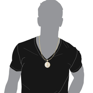 Men's Diamond Pendant | SI | 14K Gold | 2.2ct