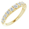 Charlie 14K Gold Lab-Grown or Natural Diamond Stackable Wedding Ring for Women 0.67ct