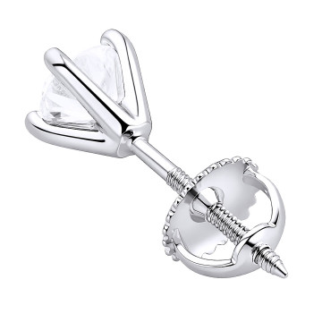 Natural and Lab-Grown Diamond Stud Earrings for Men and Women | SI | Screw Back | 14K Gold | 0.83ct