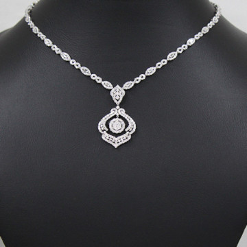 Women's Diamond Designer Necklace | 18K Gold | 11.14ct
