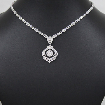 Women's Diamond Designer Necklace | 18K Gold | 11.14ct