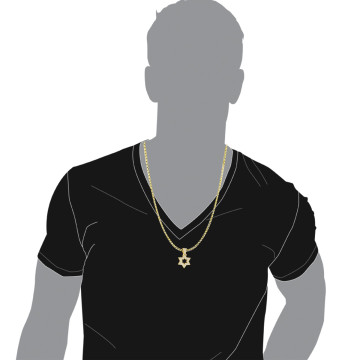 Men's and Women's Diamond Star Of David Pendant | 14K Gold | 1.5ct