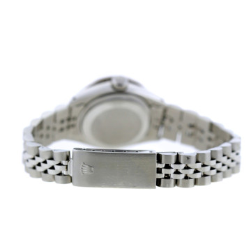 Stainless Steel Women's Rolex Watch | Oyster Perpetual Datejust | 26 mm | Jubilee Bracelet | Diamond Bezel | Green Dial