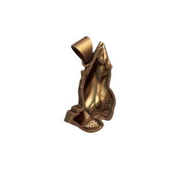 Men's Diamond Pendant | SI | 14K Gold | 0.96ct