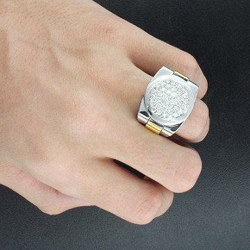 Men's Diamond Ring | 14K Gold | SI | 2.04ct