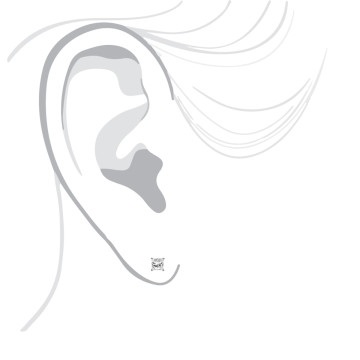 Natural or Lab-Grown Diamond Stud Earrings for Men and Women | VS | Screw Back | Platinum | 0.5ct