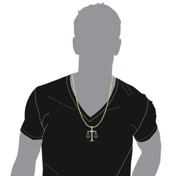 Men's Diamond Pendant | SI | 10K Gold | 1.1ct