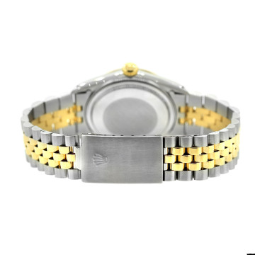 Gold/Stainless Steel Men's Rolex Watch | Oyster Perpetual Datejust | 36 mm | Jubilee Bracelet | Blue Dial
