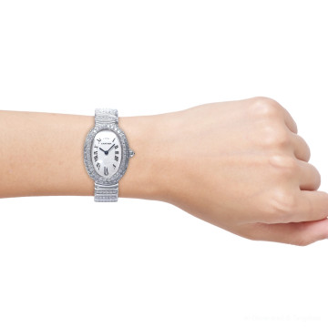18K Gold Women's Cartier Watch | Baignoire | 22 mm | White Dial