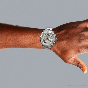 Stainless Steel Men's Cartier Watch | Roadster | 42 mm | Silver Dial