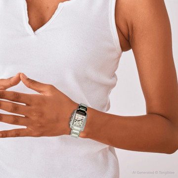 Women's Cartier Watch | Tank Francaise | 28 mm | Cream Dial