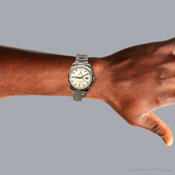 Men's 18K Gold Watch | Rolex Oyster Perpetual Day-Date 36 mm | Cream Dial