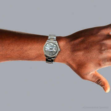 Men's Stainless Steel Watch | Rolex Oyster Perpetual Datejust 36 mm | White Dial