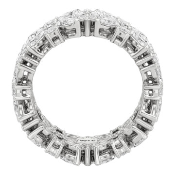 18K Gold Diamond Ring for Women 4.25ct