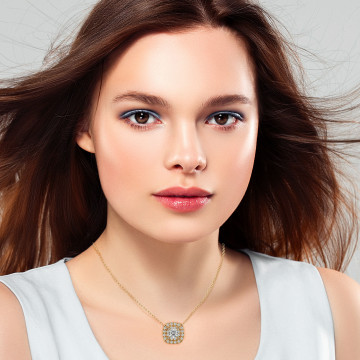 Women's Diamond Pendant | SI | 14K Gold | 1.65ct