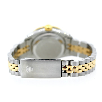 Gold/Stainless Steel Women's Rolex Watch | Oyster Perpetual Datejust | 26 mm | Jubilee Bracelet | Diamond Bezel | White Dial