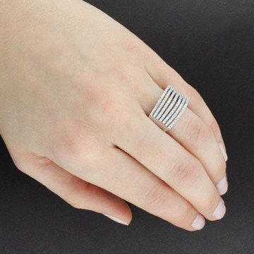 Women's 10K Gold Diamond Ring | Prong Set | 1.15ct